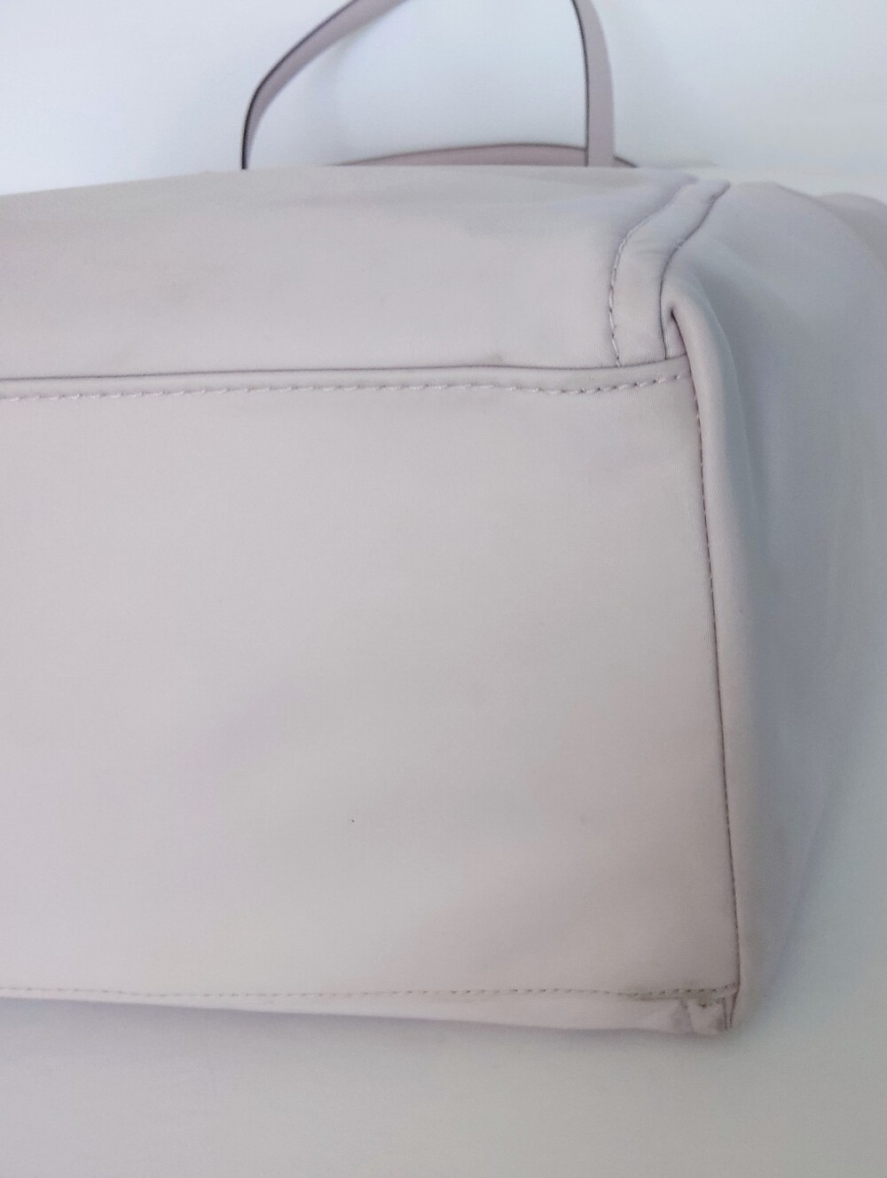 kate spade Pale Pink Nylon Tote Travel Bag. 14×12×6. Pre-owned. - Picture 6 of 12